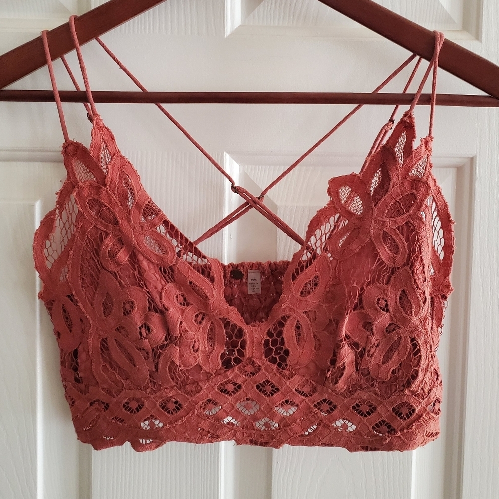 FREE PEOPLE Intimately FP One Adella Longline Bralette Size M